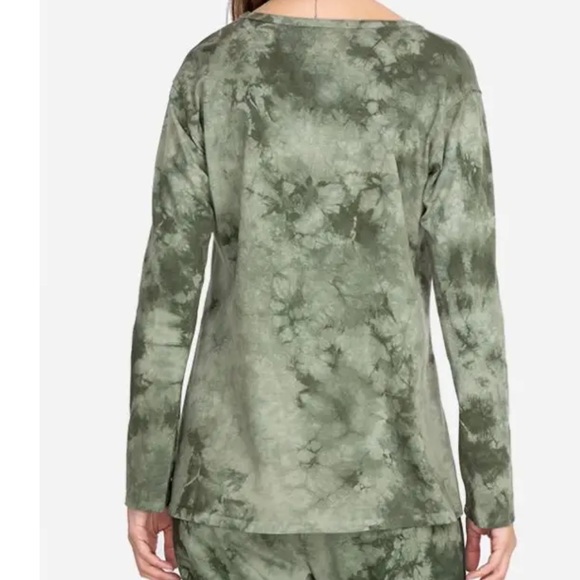 JOHNNY WAS ‘BLAKE’ NWT AUTHENTIC OLIVE BRANCH TIE DYE LONG SLEEVES T-SHIRT - Picture 16 of 17